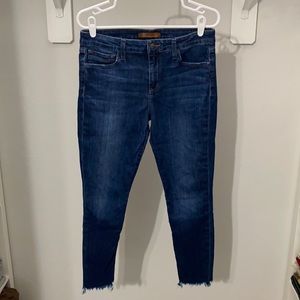Joe’s Jeans Sz 31 Ankle Skinny raw hem